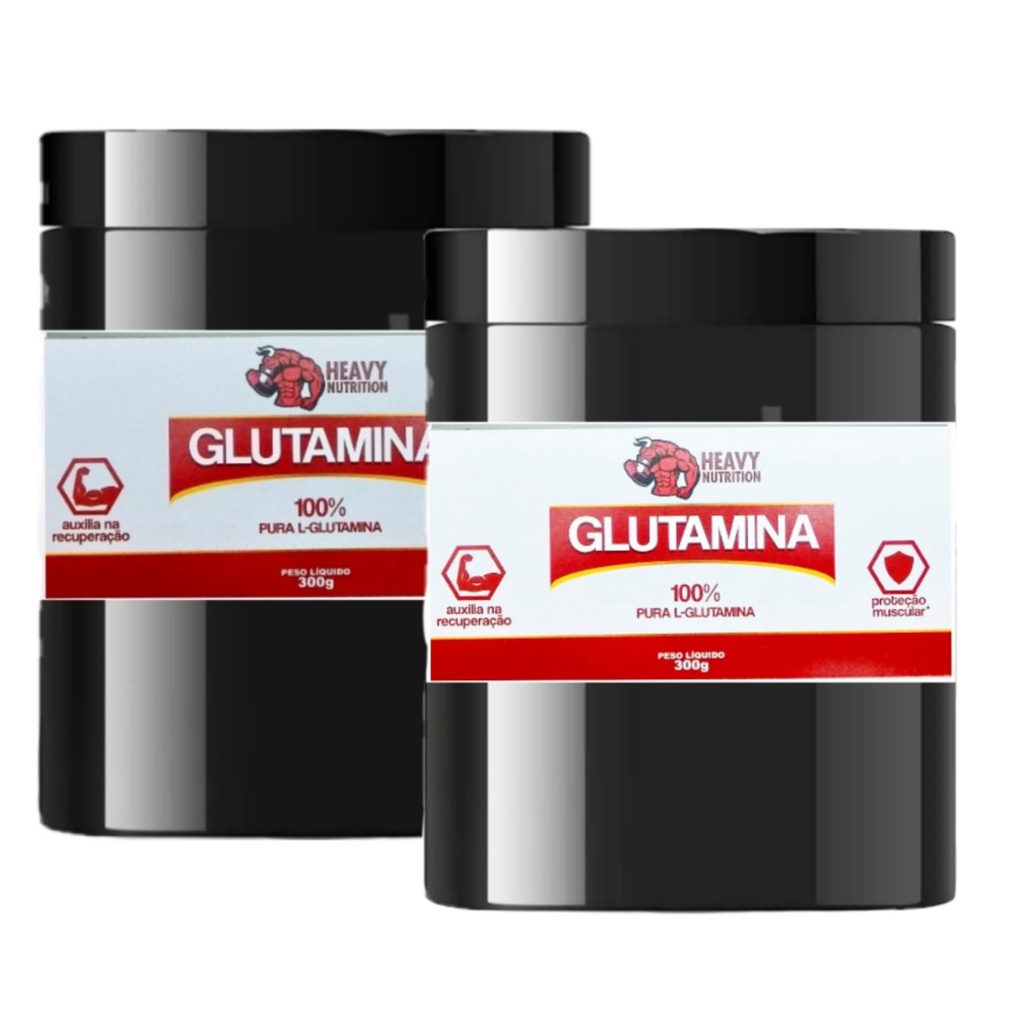 Combo Glutamina Pura L-Glutamina (600gr)