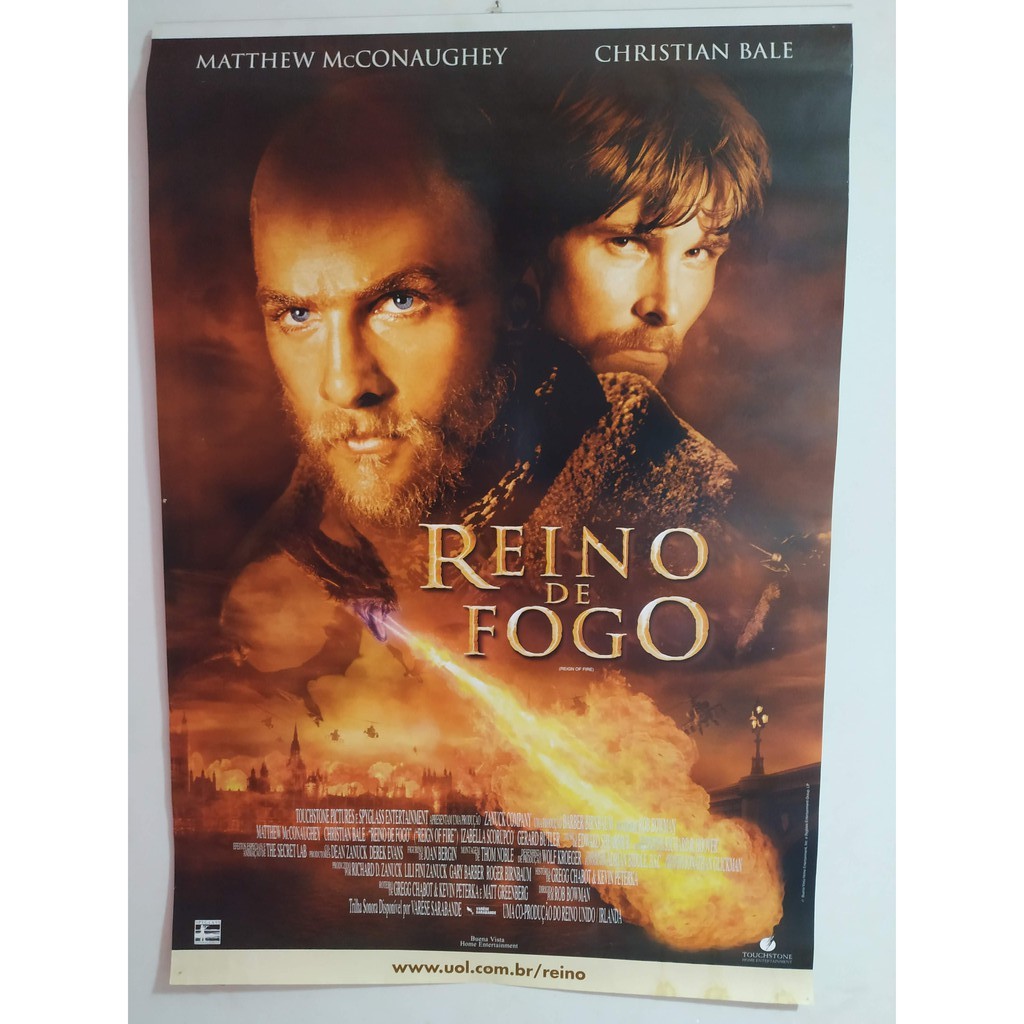 POSTER FILME REINO DE FOGO (2002)