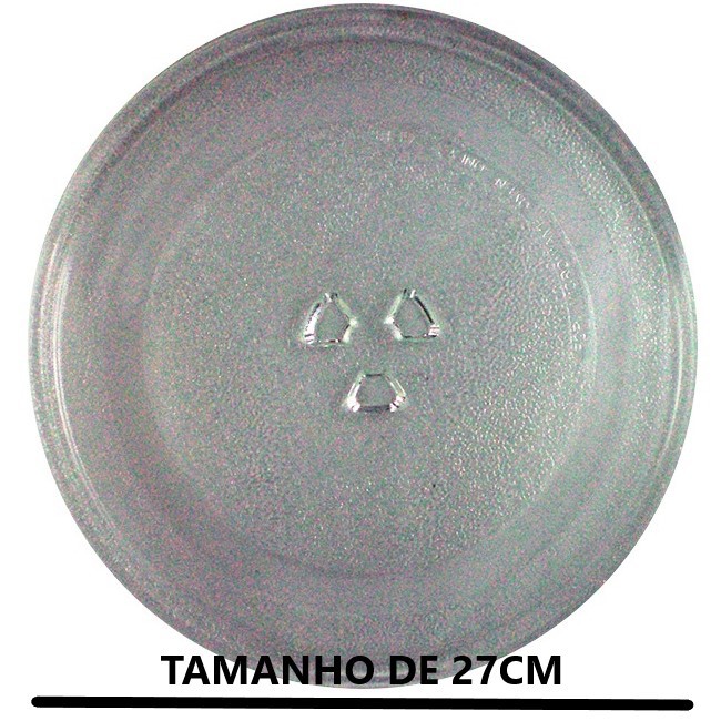 Prato Para Microondas 27cm