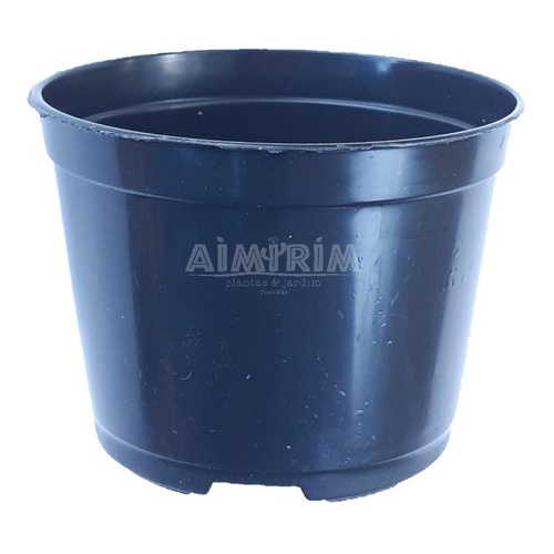 100 Mini Vasos Pote 7 Suculentas Cactos Plantas - Preto