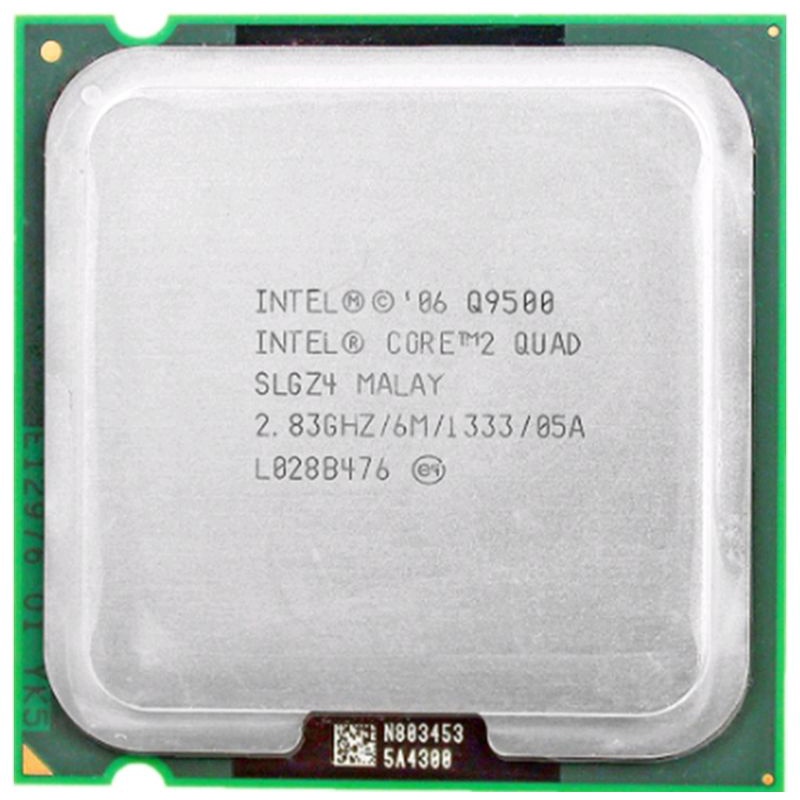 Intel Core 2 Quad Q9500 2.83 Ghz/6 M/1333 Ghz Lga 775 + Pasta Térmica ...
