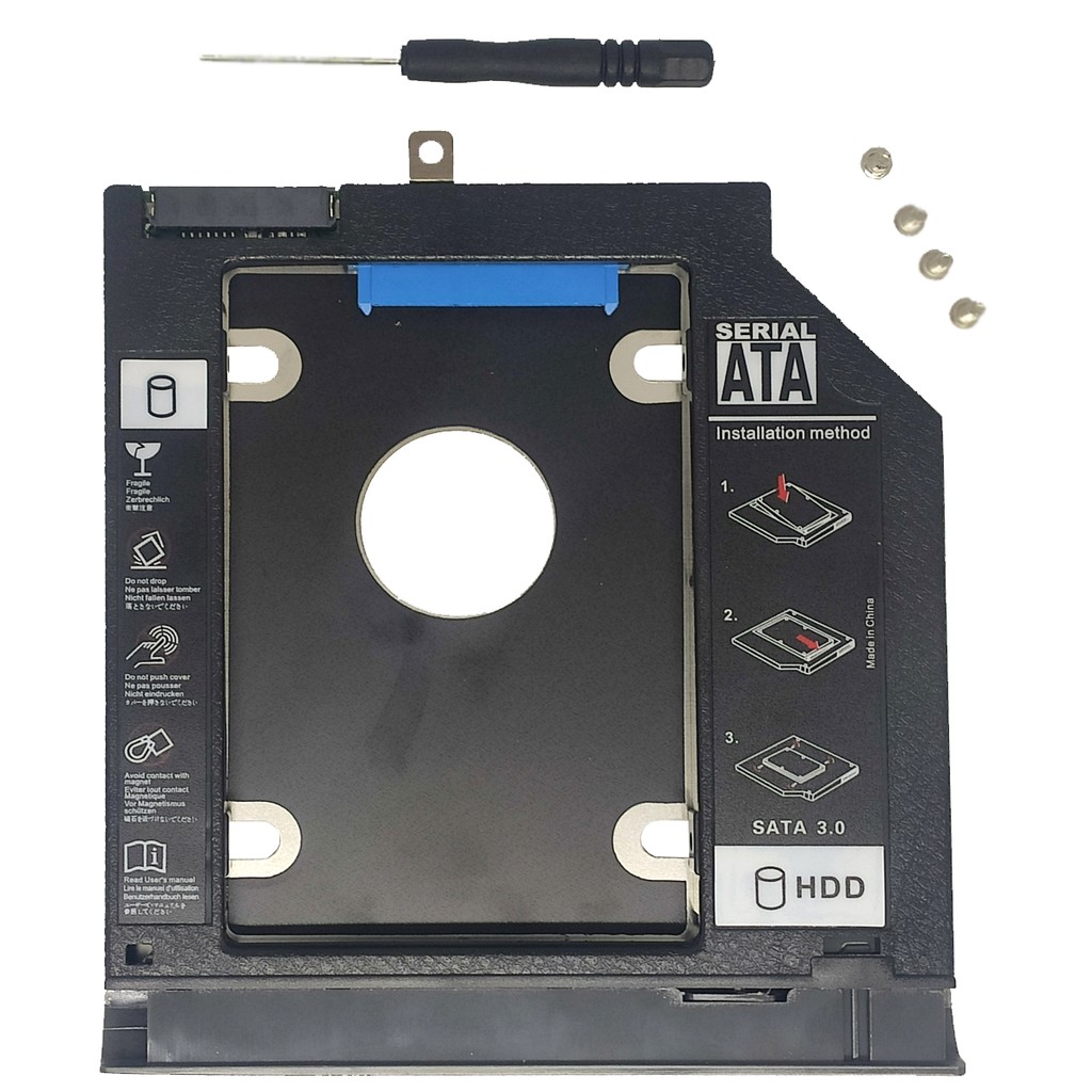 Adaptador Caddy Ssd Hd P/ Notebook Lenovo Ideapad 320 E 330