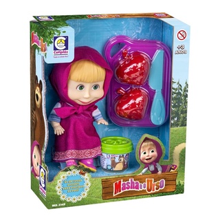 Boneca Masha E O Urso Frutinha - Cotiplas