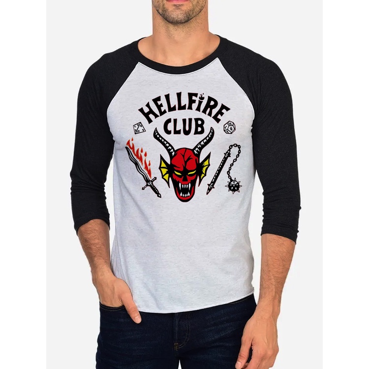Camiseta Stranger Things Hellfire Club Onze Eleven Blusa Camisa 01 | Shopee  Brasil