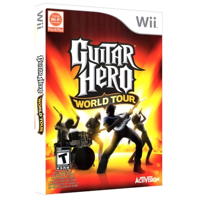 Jogo Nintendo wii Guitar Hero - World Tour