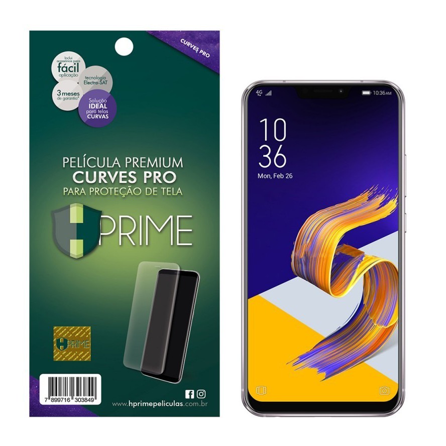 Película Hprime Curves Pro Asus Zenfone 5 Ze620kl 5z Zs620kl