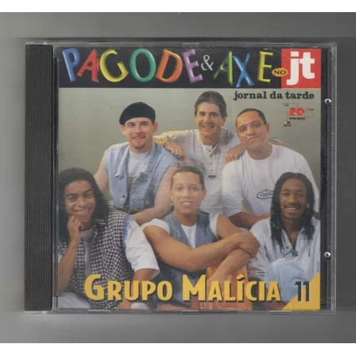 Cd Pagode E Axé No Jt - Grupo Malícia 11 ( 2945 )