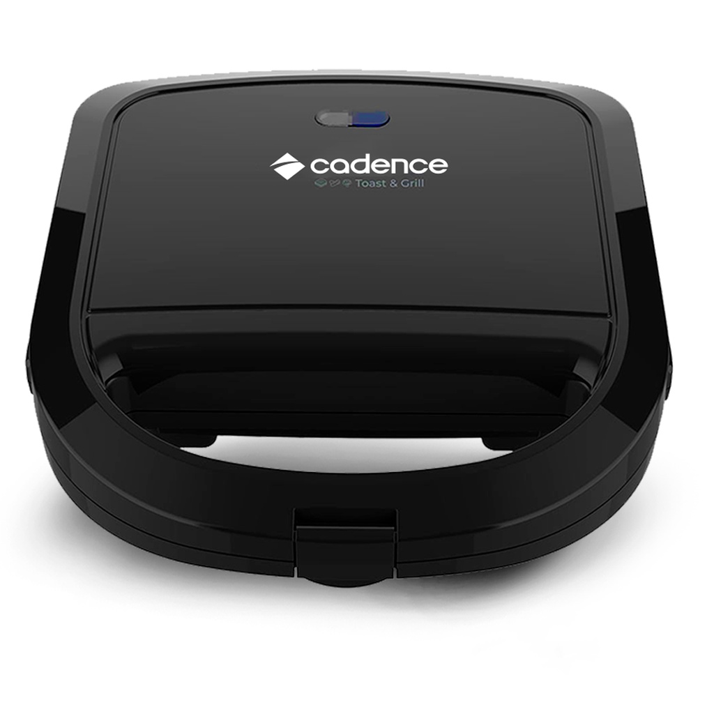 Sanduicheira Misteira e Grill Cadence Preta Elétrica 127v