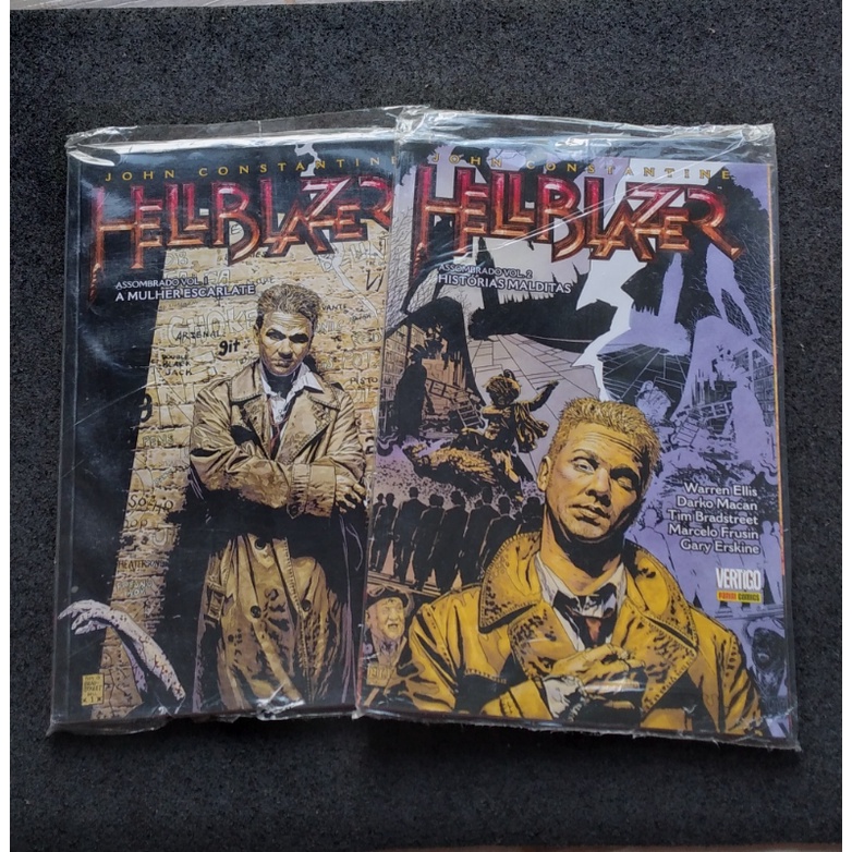 John constantine hellblazer: Assombrado volumes 1 e 2