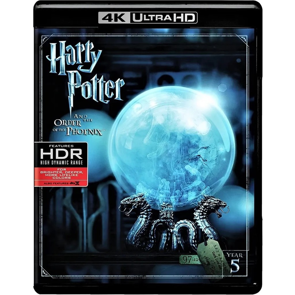 Harry Potter e a Ordem da Fênix - Blu-ray + 4K Ultra HD - Original Importado [Seminovo]