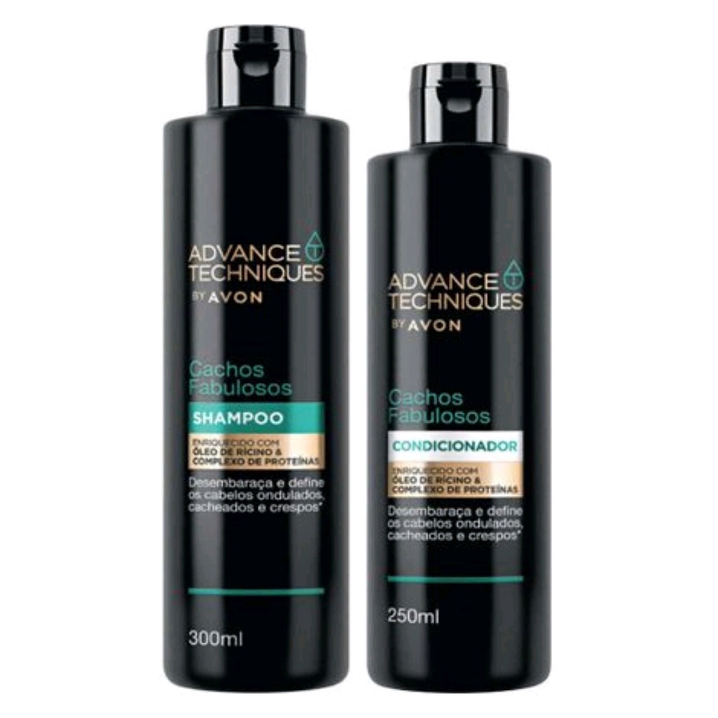Avon Kit Advance Techniques Cachos Fabulosos | Shopee Brasil