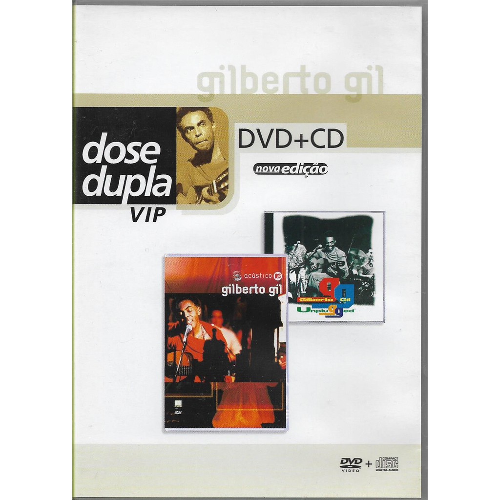 Gilberto Gil - Dvd e Cd Acústico MTV - Dose Dupla 1994
