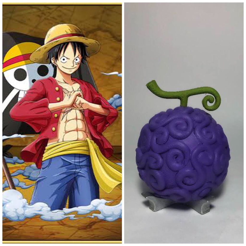 Gomu Gomu no Mi - Akuma no Mi - One Piece - Monkey D. Luffy - Anime ...