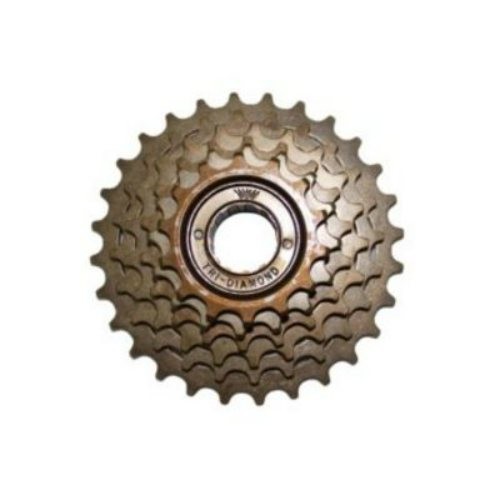 Catraca 6v Rosca 14/28 Dentes Dourada Bike Mtb em Oferta na Shopee