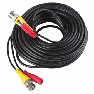 Cabo Para Cftv Pronto Com Conectores Bnc E P4 20 Metros em Oferta na Shopee