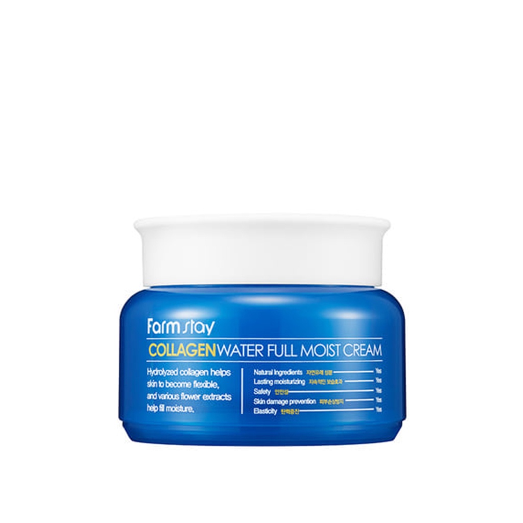 farmstay collagen water full moist cream 100ml