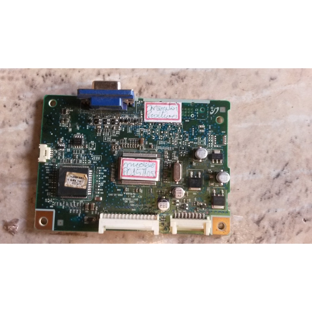 Placa Logica Usada Monitor positivo Modelo po15t105s  Bom Estado