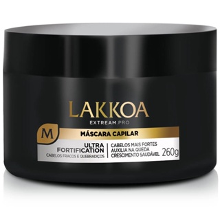 Mascara Capilar Danificados Fortification Lakkoa 260g em Oferta na Shopee