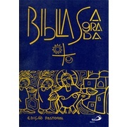 Bíblia edição Pastoral - Média Capa Cristal em Oferta na Shopee