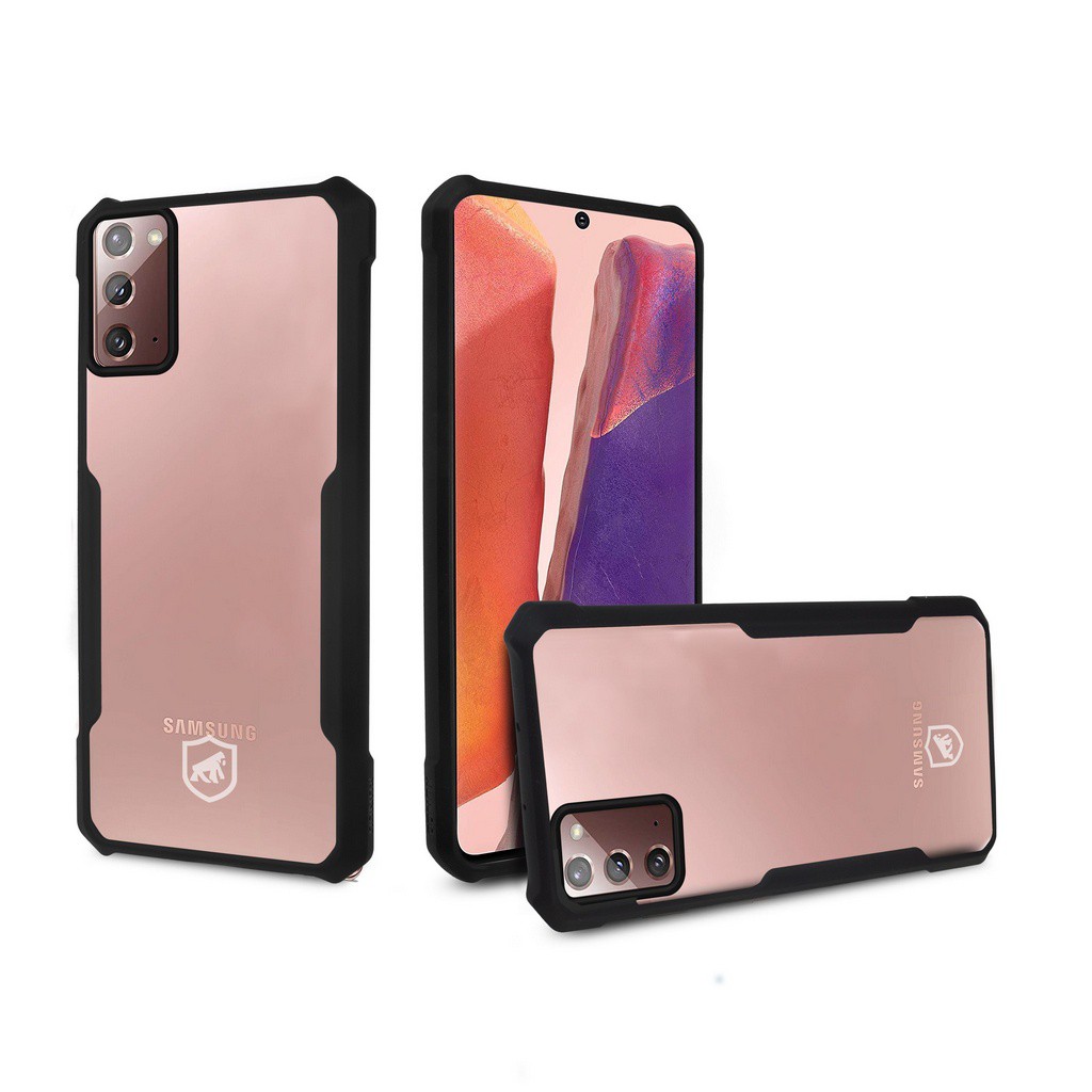 Capa Case Capinha para Dual Shock X Preta Para Samsung Galaxy Note 20 - Gshield em Oferta na Shopee