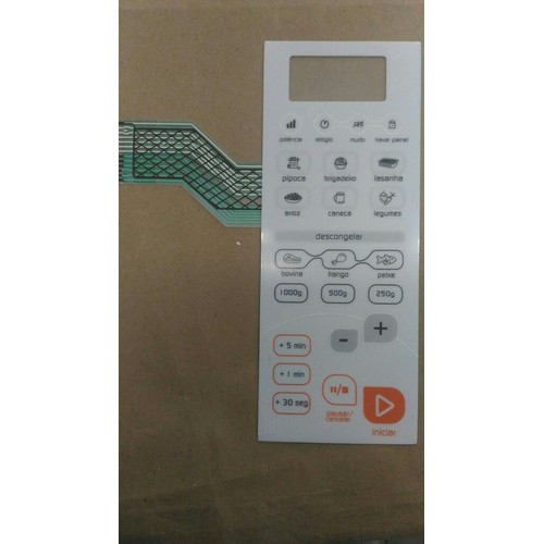 Membrana Teclado  Forno Microondas Brastemp Bms 26 Ab BMS26