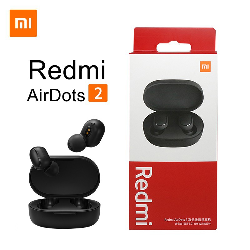 Fone de Ouvido Xiaomi Redmi Airdots 2 - Lançamento Original
