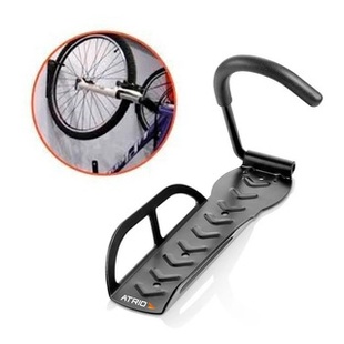 Gancho Parede Bicicleta Suporte Bike Vertical De Aco Ponta Emborrachada Atrio