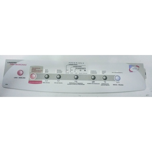 Adesivo Lavadora Brastemp Bwt08a Tira Manchas 8 Kg