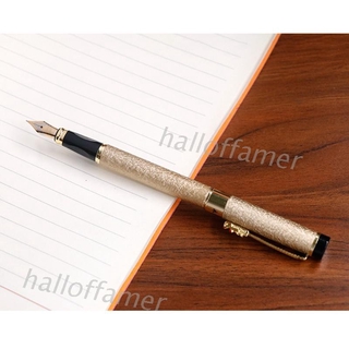 Business Students Fountain Pen 0.5mm for Extra Fine Metal Nib Pen Calligraphy