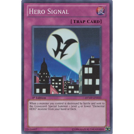 Yu-gi-oh! 5ds Card 100% Hero Signal
