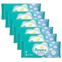 Kit Toalhinhas Umedecidas Pampers Cheirinho de Bebê C 48un