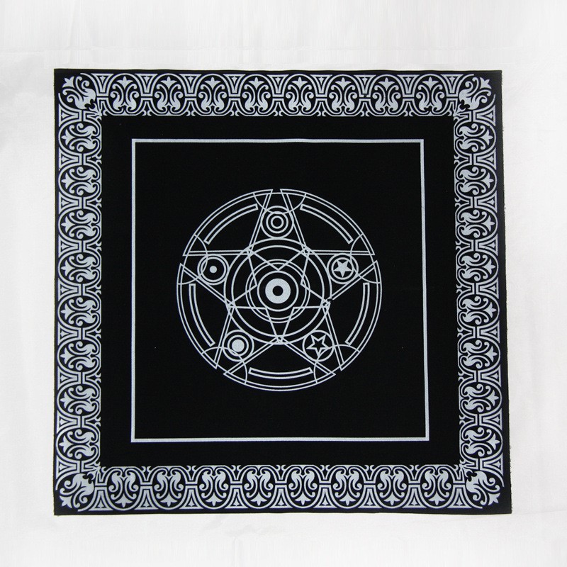 Toalha De Mesa Especial Não Tecido Tarot De 49cm X 49cm em Oferta na Shopee
