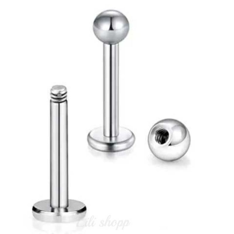 Piercing labret tragus medusa orelha cartilagem conch boca aço cirúrgico em Oferta na Shopee