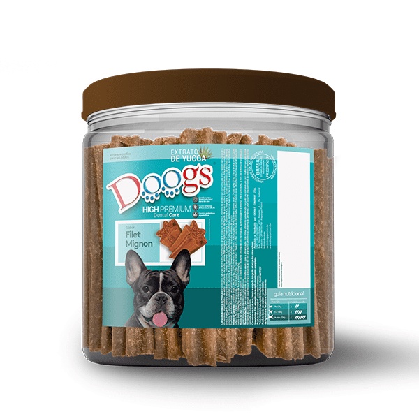Petisco Pet Bifinhos Dental Care High Premium  para cães POTE 800G