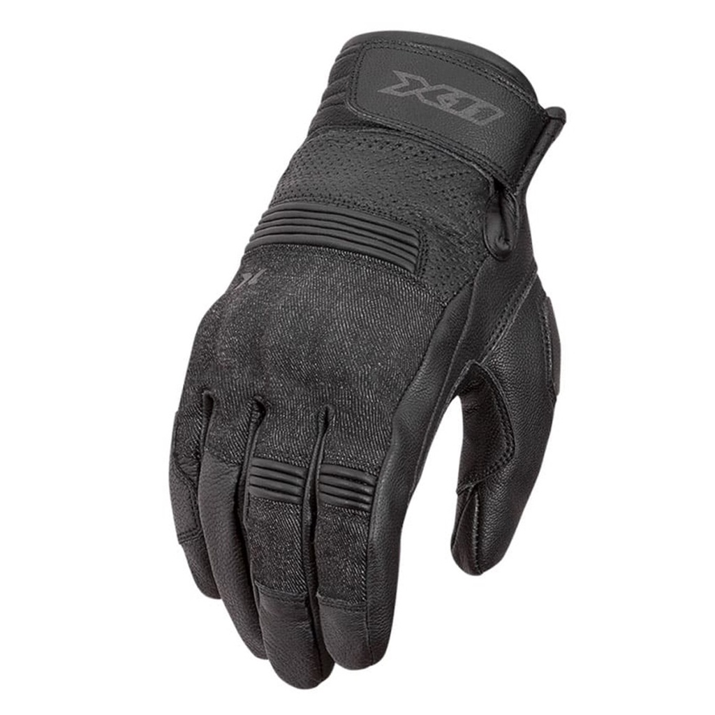 Luva Para Moto Motociclista X11 Modelo Urban Couro De Cabra e Jeans Com Função Touchscrenn