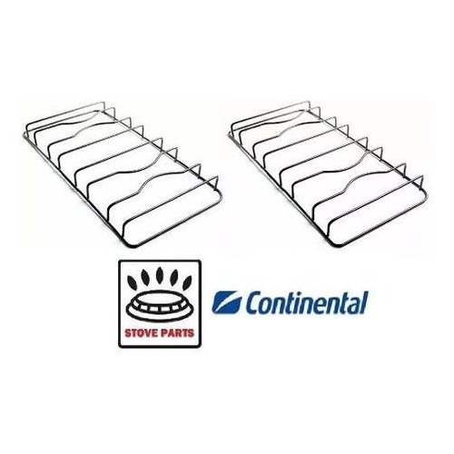 Kit 2 Grelhas Trempe Fogão Continental Superiore 4 Bocas
