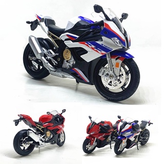 Brinquedos infantis  1:12 S1000RR modelo de liga de motocicleta simulação de modelo de carro de metal decoração de brinquedo de presente
