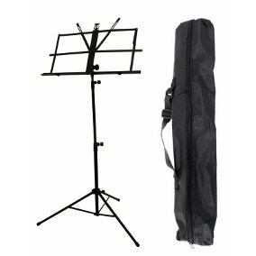 Estante De Partitura Custom Sound Ac1388 Preta Preto