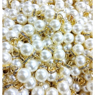 pérola pingente para Bijuteria - artesanato - 12mm 50 peças em Oferta na Shopee