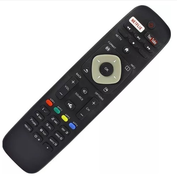 Controle P/ Tv Philips Smart  43pfg5100/78 - 48pfg5100/78 em Oferta na Shopee