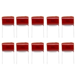 Capacitor 2M2x250v 2,2uf x 250v Para Tweeter Pct 10 Unidades