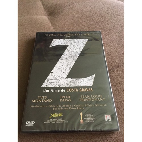 Dvd Z, De Costa Gravas (lacrado)
