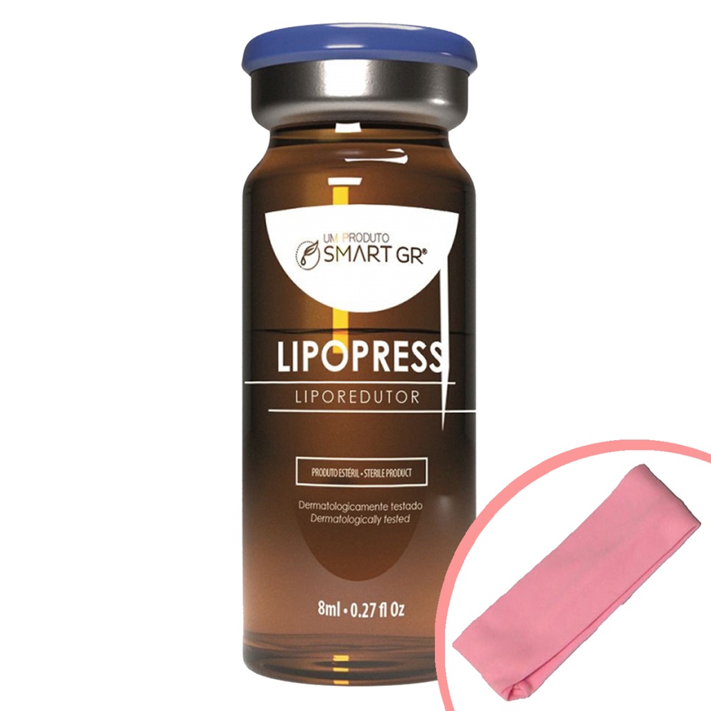 Lipopress Fluido Liporedutor Smart Gr - 1 Unidade de 8ml