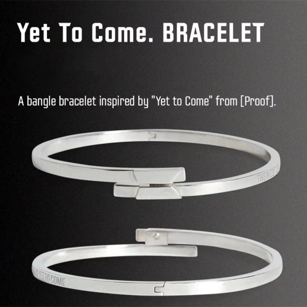 Kpop Bangtan Boys Merch Proof Ainda Por Vem Pulseira Para ARMY Gift em Oferta na Shopee
