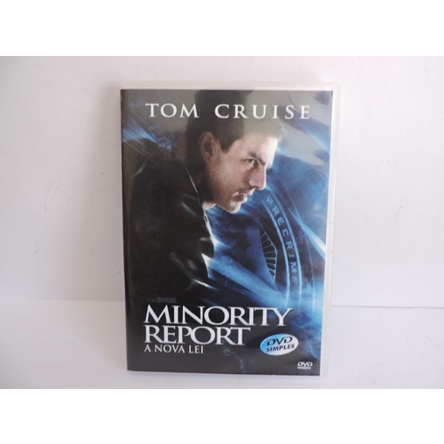 Dvd Minority Report A Nova Lei Com Tom Cruise Usado
