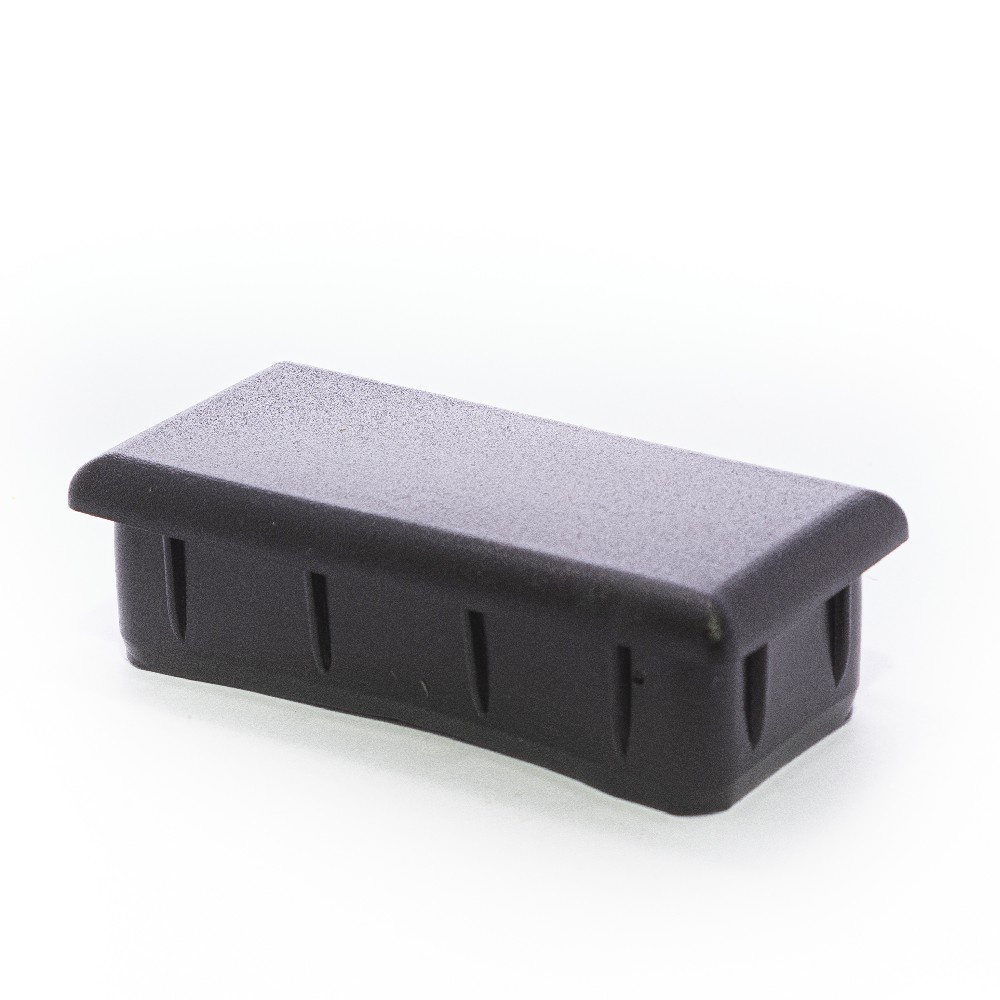 10 Tampa Ponteira Interna de Embutir 40x80mm Reta Retangular Preta LF Oliveira em Oferta na Shopee