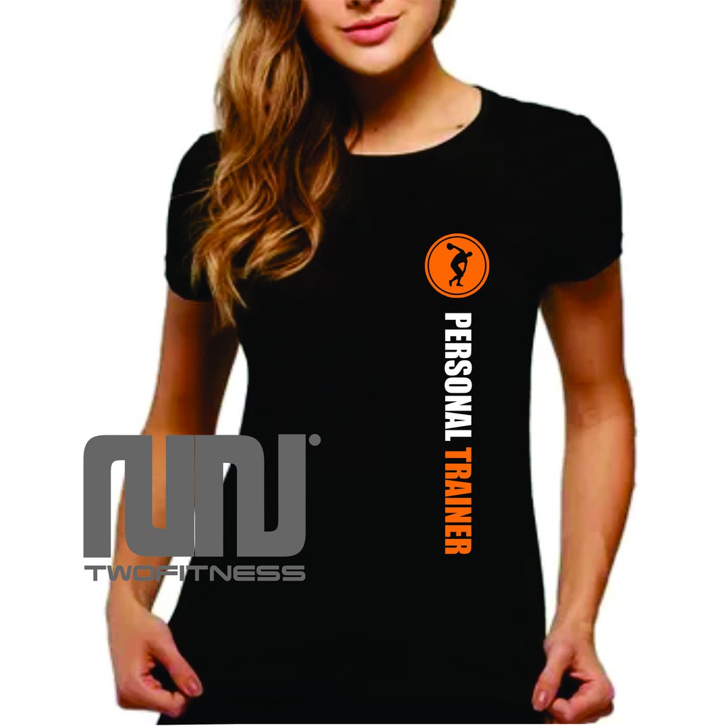 CAMISETA BABY LOOK PERSONAL TRAINER ACADEMIA FIT FITNESS P01