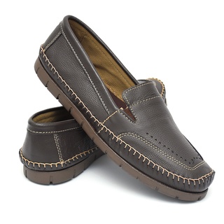 Sapatilha Sapato Mocassim 100% Couro Legítimo Barato
