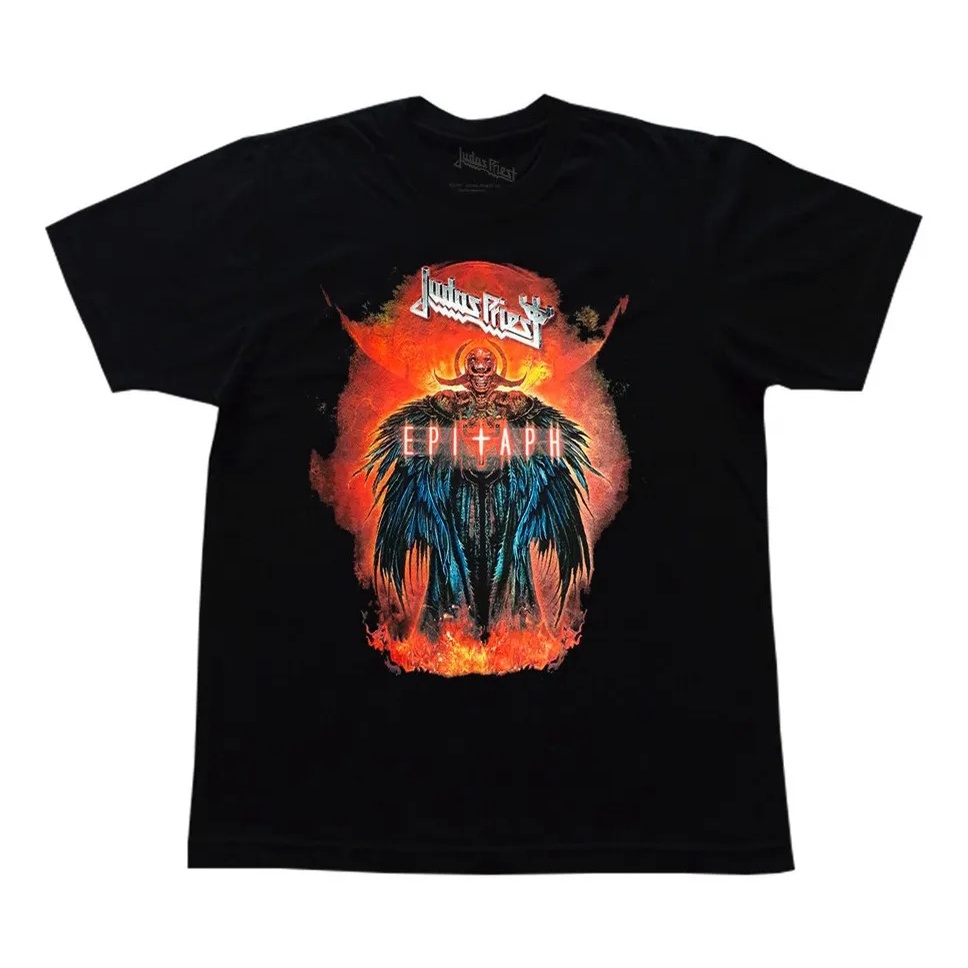 Epitaph Red Horns - Camiseta Manga Corta Para Hombre, Color Negro, Talla S