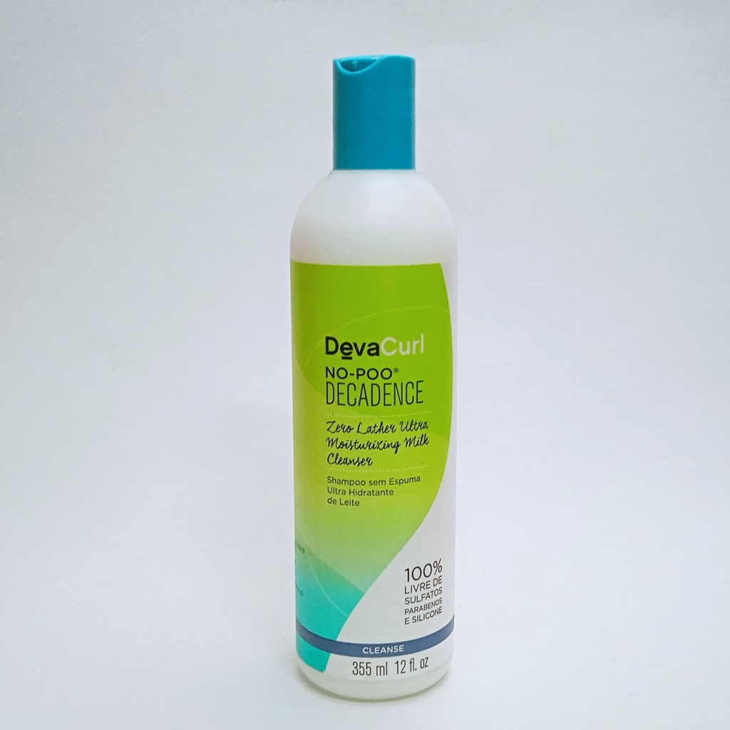 Deva Curl No-Poo Decadence Shampoo Sem Espuma 355ml Ultra hidratante de ...